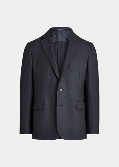 Blazer Ralph Lauren Hombre Negros / Azul Marino - Hadley Birdseye - IABYG1876